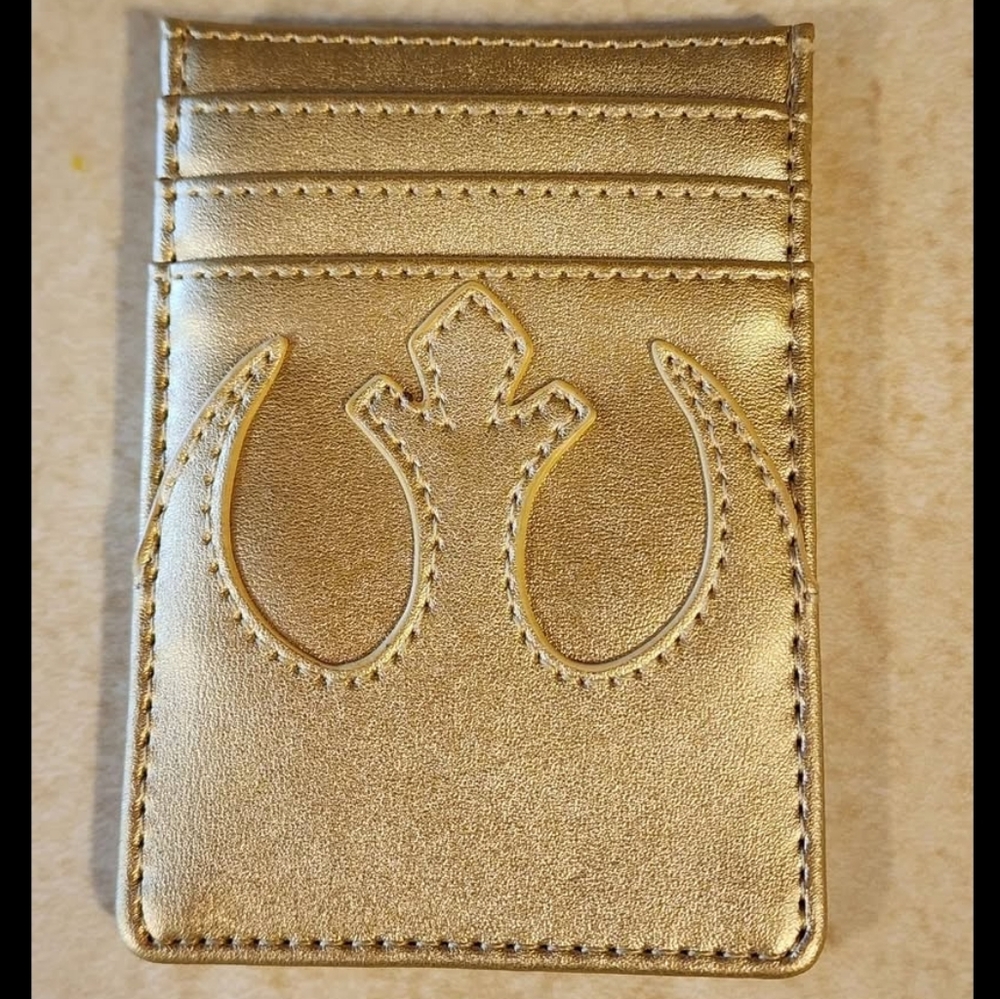 NWOT Disney Loungefly Cardholder Wallet - Star Wars Rebel Alliance